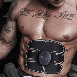 Portable Abdominal Muscle Trainer, 1 Piece 6-mode 10-gear Abdominal Muscle Massager, Fitness Equipment for Home Office