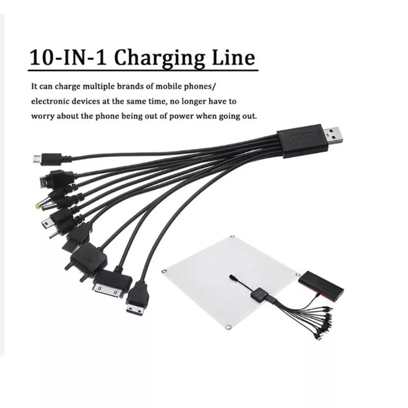 1000W Solar Panel Kit Controller 12V Battery Charger Dual USB Caravan Boat UK 6