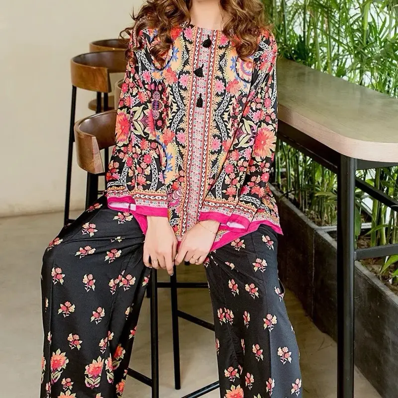Chic Grip luxury Co-ord set self print latest trend summer