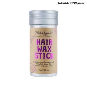 Hair Wax Stick for Flyaway Control and Styling, Smooth Ponytail, Buns, and Hairstyles, Suitable for Women and Men, Hair Accessory Set