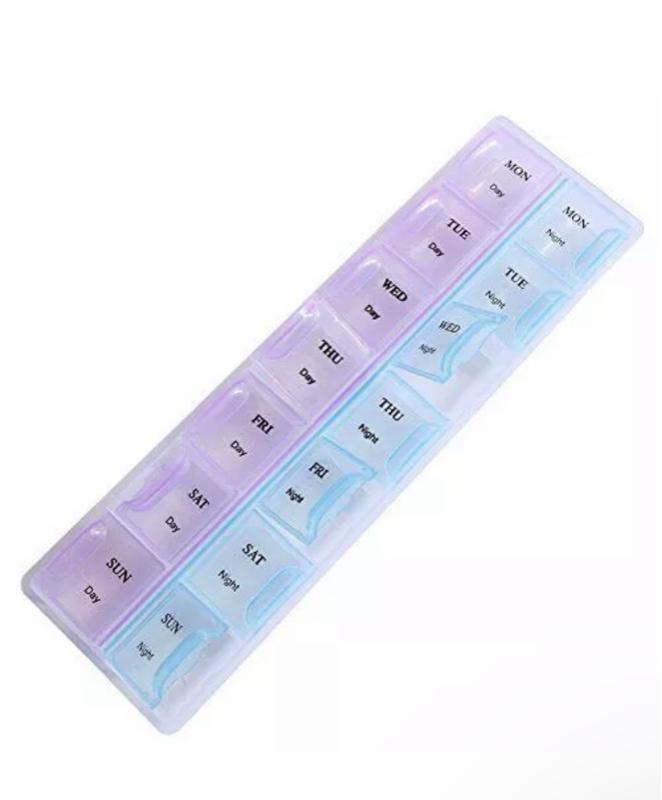 Product Introduction of Weekly Daily Pill Box Organiser Tablet Medicine Storage Dispenser 7 Day Night UK - Home Organizer 1