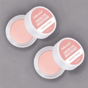 Under Eye Brightener, 2 Boxes Moisturizing Eye Skincare Cream, Hydrating and Smoothing, Lightweight Coverage, Hydrate Eye Care Product for Women & Girls, Cosmetics, Trending Makeup, Pink, Makeup Moisturizer, High Quality Cosmetics