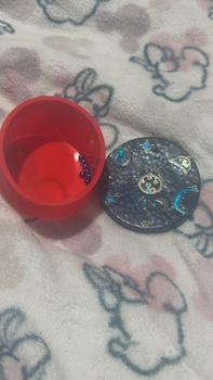 Product Review of REUSABLE PICK PAD - remeltable blue MIDNIGHT SKY picky pad dermatillomania special DIY from C**y T**a 0