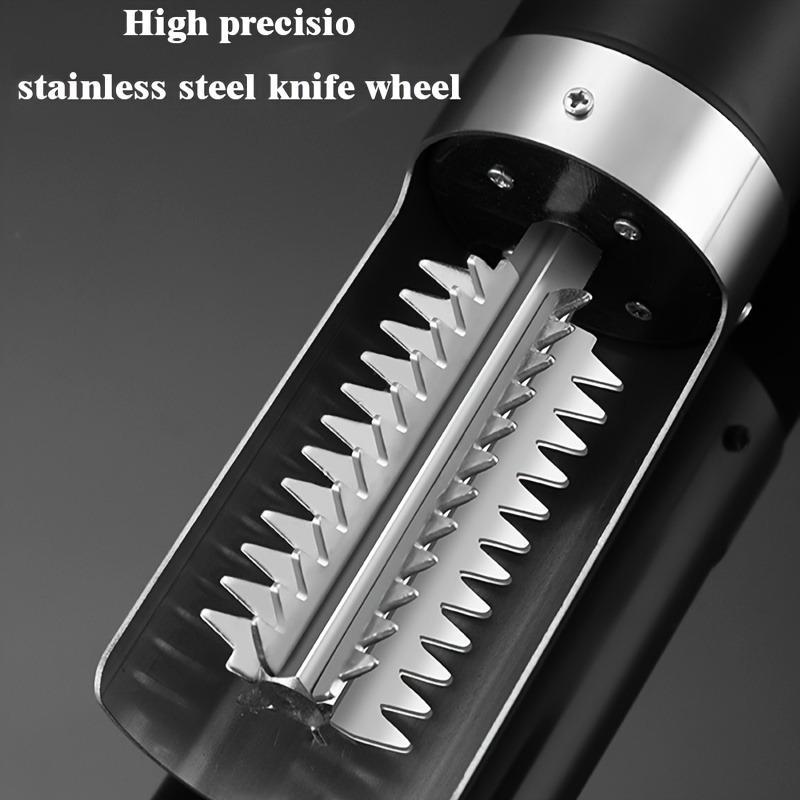 Portable Electric Fish Scaler - Stainless Steel, USB Rechargeable, Efficient Fish Scale Remover for Seafood, Kitchen Essentials | Modern Kitchen Tool | Durable Kitchen Utensil 6