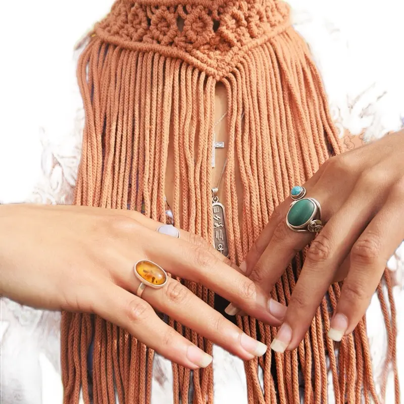 Empress Armour Choker (Colour: Terracotta) 2