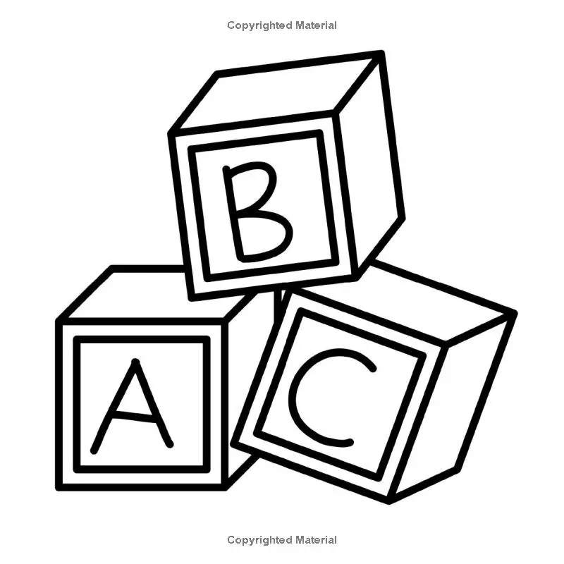 Baby On Board Coloring Book: Bold & Easy For Adults & Kids. Relax & Unwind With These 50 Cute, Big & Simple Illustrations. Perfect Pregnancy Baby Shower Gift 2