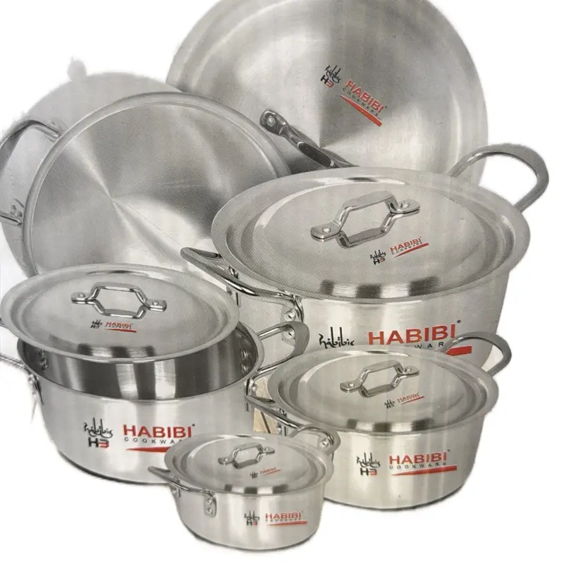SINGLE Aluminium cooking  pots heavy duty (20CM, 22CM, 24CM, 26CM,28CM)