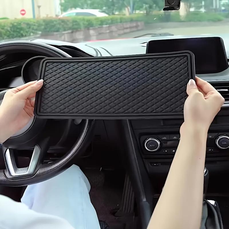 1pc Car Dashboard Non-slip Mat, Car Dashboard Ornament Placement Non-slip Pad 4