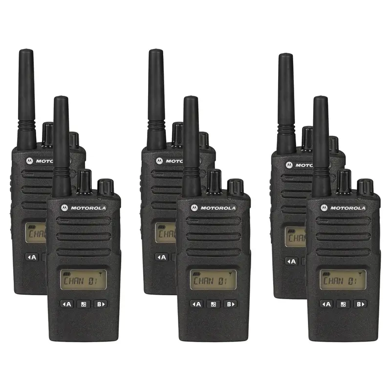 Motorola XT460 Six Pack Two-Way Radios with Charger 0