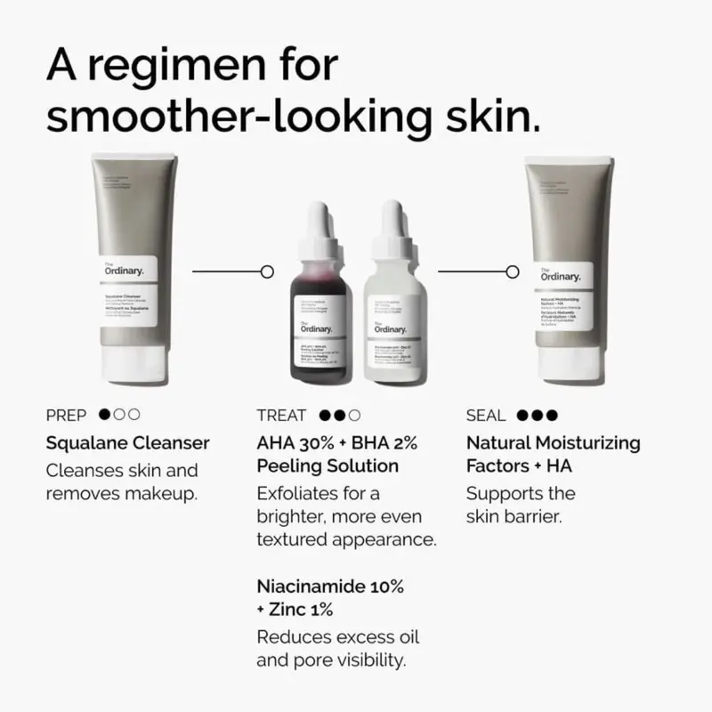 The Ordinary AHA 30% + BHA 2% Peeling Solution 30ml 4