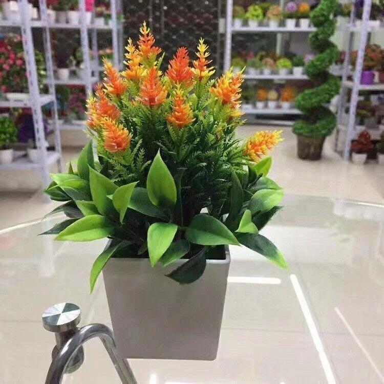 Decorative Indoor Outdoor Artificial Faux Plants Tree in Pot for Garden Home Office Decoration - Fruit 1