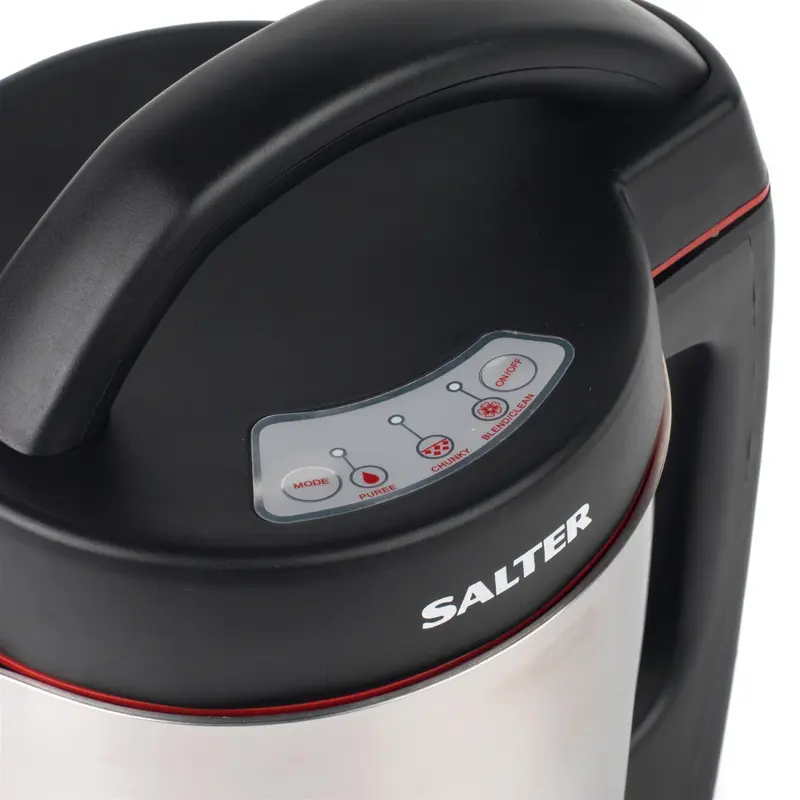 Salter EK1548 Electric 1.6L Homemade Healthy Soup Maker, 3 Thickness Settings, 1000 W, Automatic Timer, Perfect For Winter Veg, Purees, Smoothies, Sauces & More, Ready In 20 Minutes 3