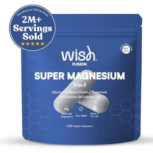 7 in 1 Super Magnesium Glycinate Complex - Dietary Supplement for Optimum Health, Healthcare, Vitamin, Fitness, Muscle, Zinc, Edible, Calcium magnesium, 3 magnesium, Zinc magnesium  sleep