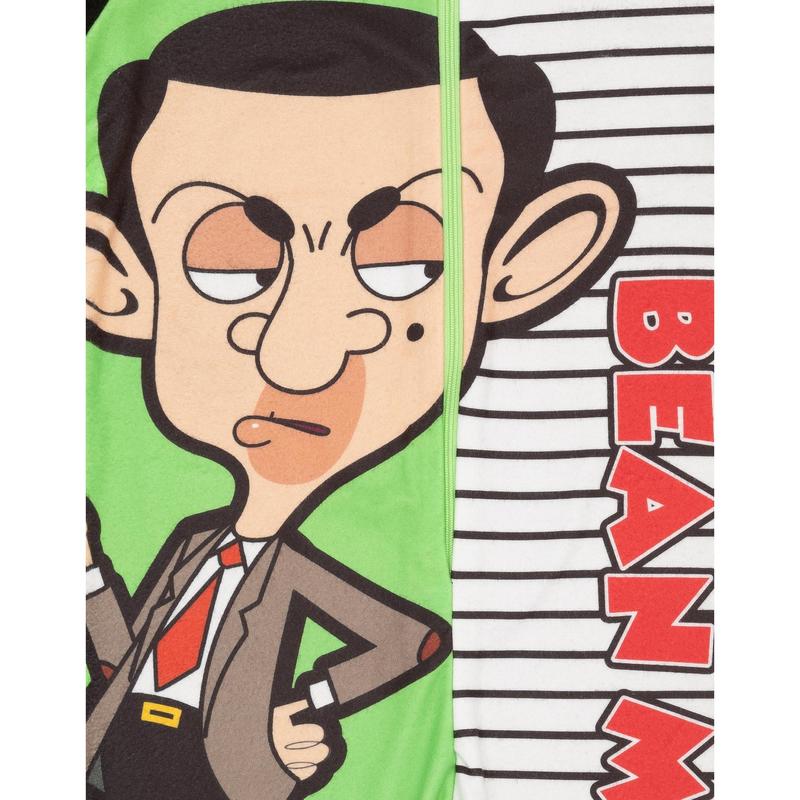 Vanilla Underground x Mr Bean Boys Green Mr Bean, Teddy Onesie 5
