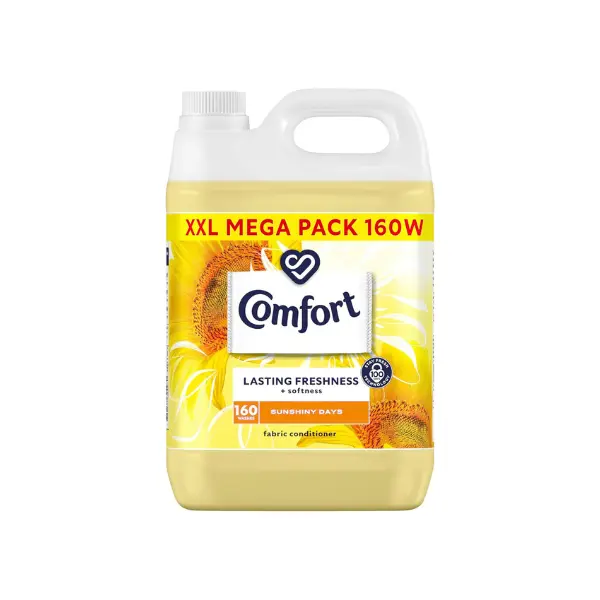 Sunshiny Days Fabric Conditioner with Stay Fresh technology for 100 days of freshness + fragrance* 160 wash 4800ml, Pack Of 1 0