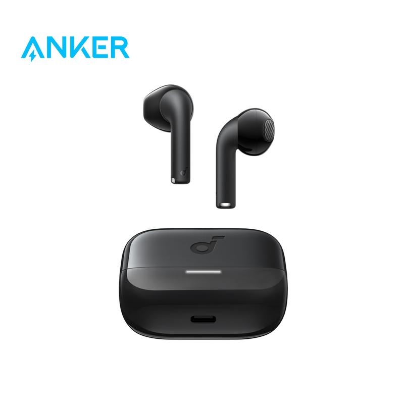 soundcore K20i by Anker, Semi-in-Ear Earbuds, Bluetooth Wireless, 36H Playtime, Fast Charge, Clear Sound, Comfortable Fit, ENC 2-Mic Clear Calls, Custom EQ, IPX5, Bluetooth 5.3, App Control 0