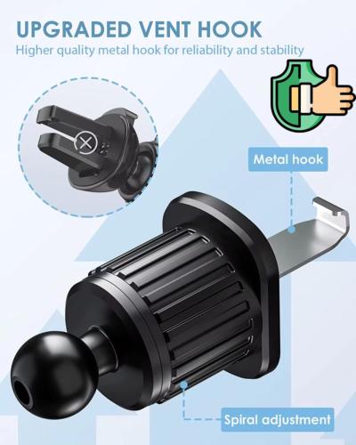 Car air outlet fixed mobile phone holder anti-shake car mobile phone holder air outlet mobile phone holder navigation suitable for all mobile phone models 3