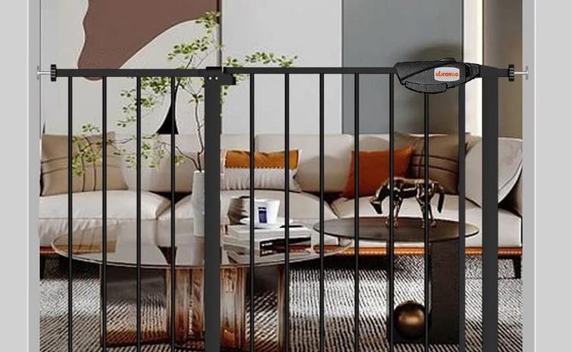 Product Introduction of Baby Gate for Doors and Stairs – 100cm Height, Safety Pet Gate with Automatic Closure & Triple Locking 18
