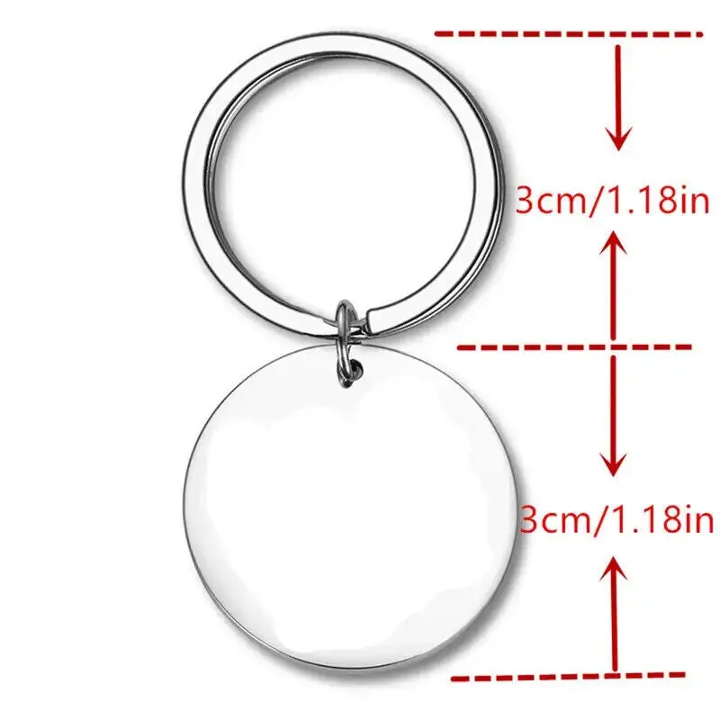 Aunt & Niece Engraved Keyring Stainless Steel Cute Keychain Keepsake Gift For Aunties Nieces Birthday 4