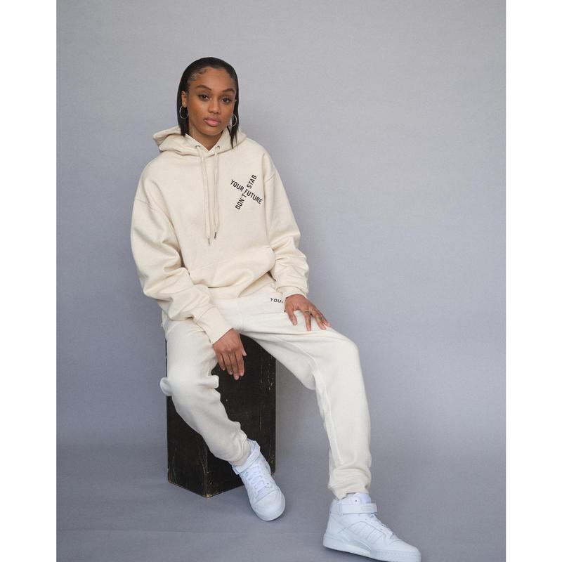 DSYF "X" Cream Hoodie 2