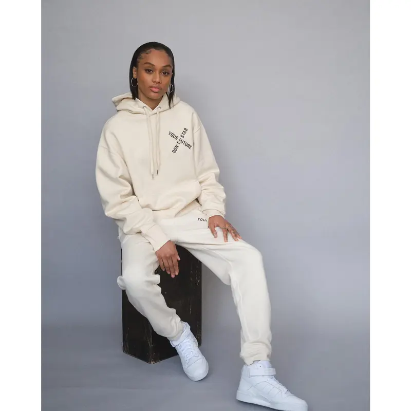 DSYF "X" Cream Hoodie 2
