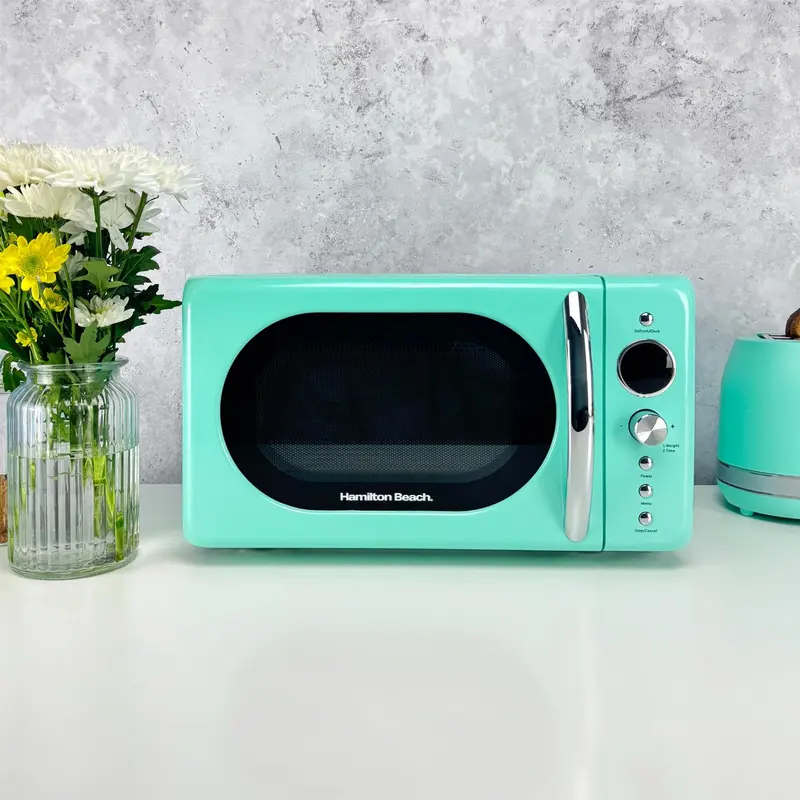 Hamilton Beach 20L Retro Mint Microwave 2