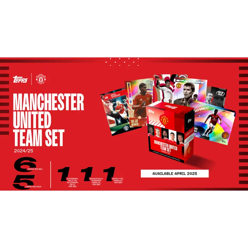 Topps Manchester United Team Set 24/25 2