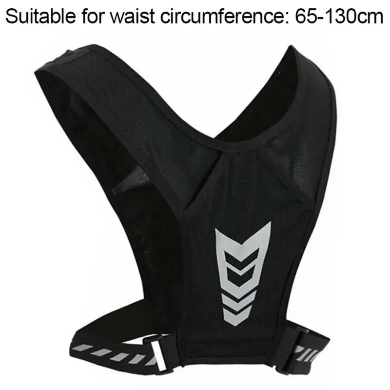 Water Bottle Chest Pack Running Vest Cycling Backpack Phone Breathable Comfort 4