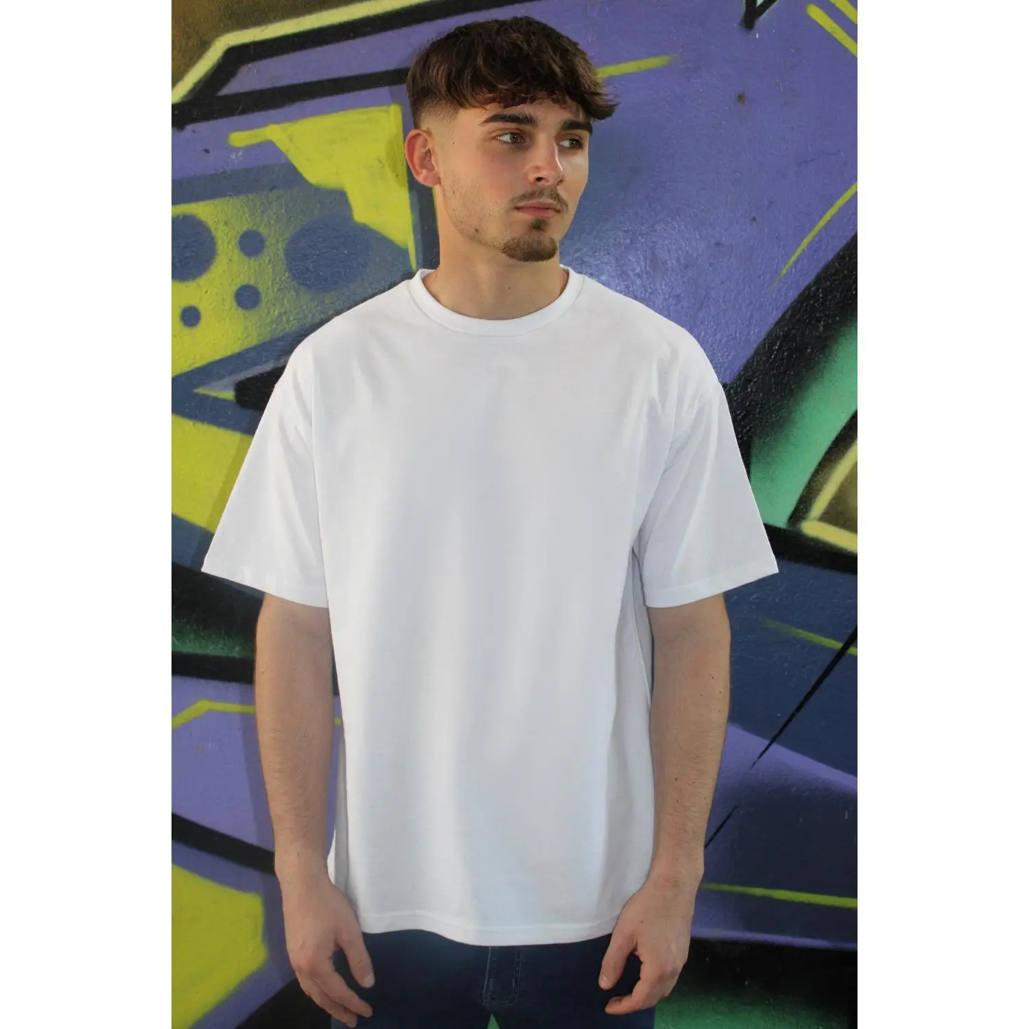 Icon Relaxed Fit White T-Shirt