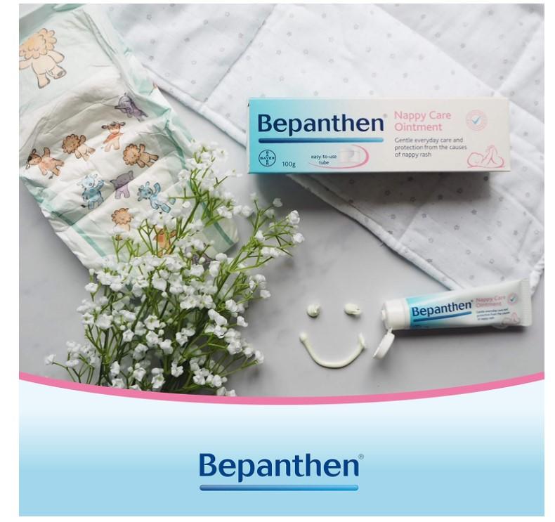 Bepanthen Nappy Care Ointment | Nappy Cream with Provitamin B5 | Suitable for Newborns Skin, 100 g (Packing May Vary). 2
