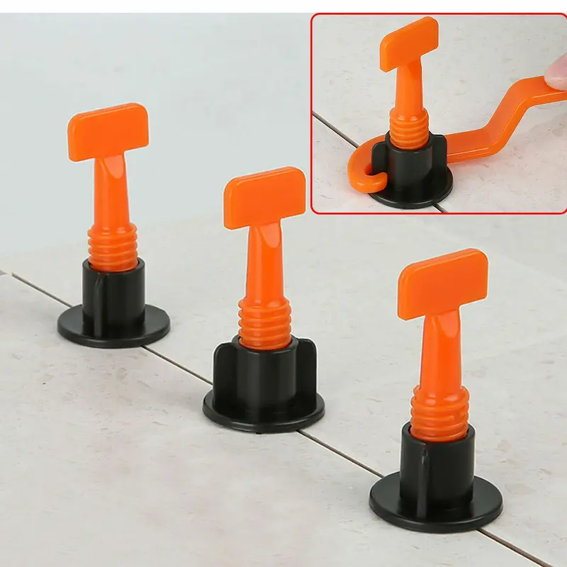 50pcs Tile Leveling System Kits Reusable Tile Spacer Wall Floor Clips Tools 3