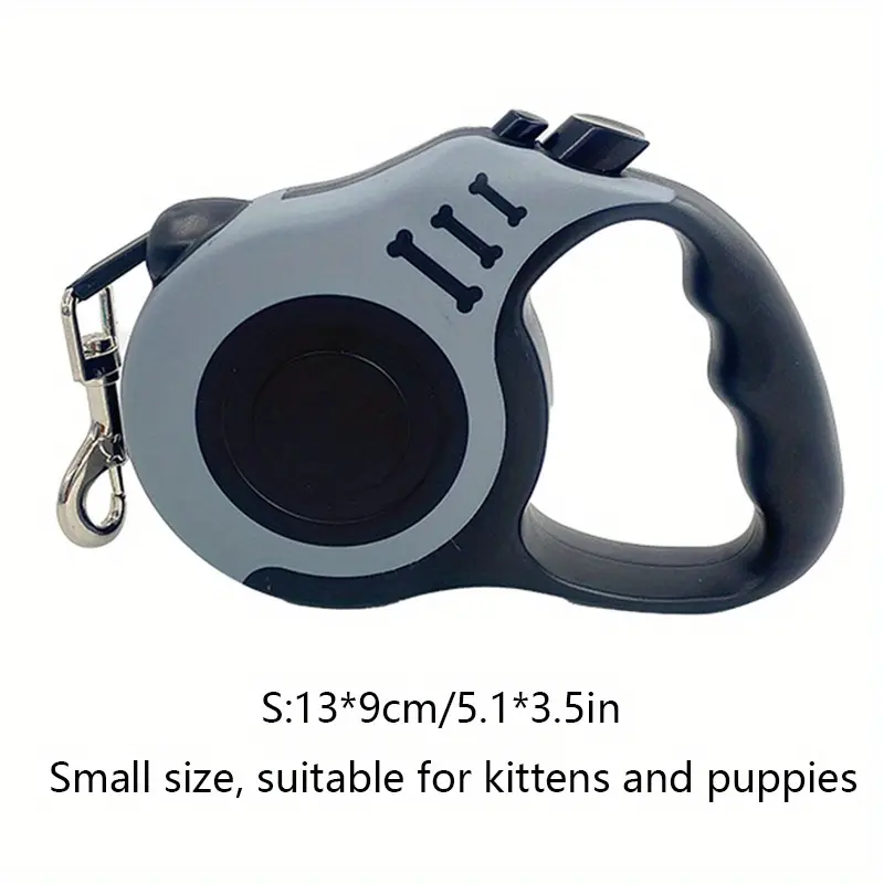Durable Double Switch Retractable Pet Leash For Dogs - Easy Control And Comfortable Grip 5