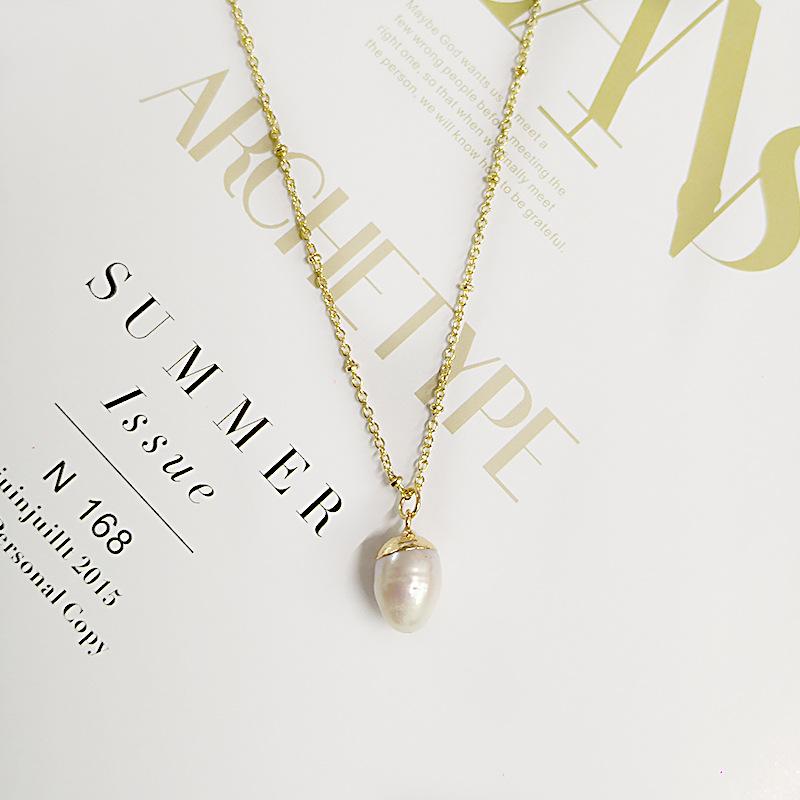 Product Introduction of Freshwater Pearl Pendant Necklace 10