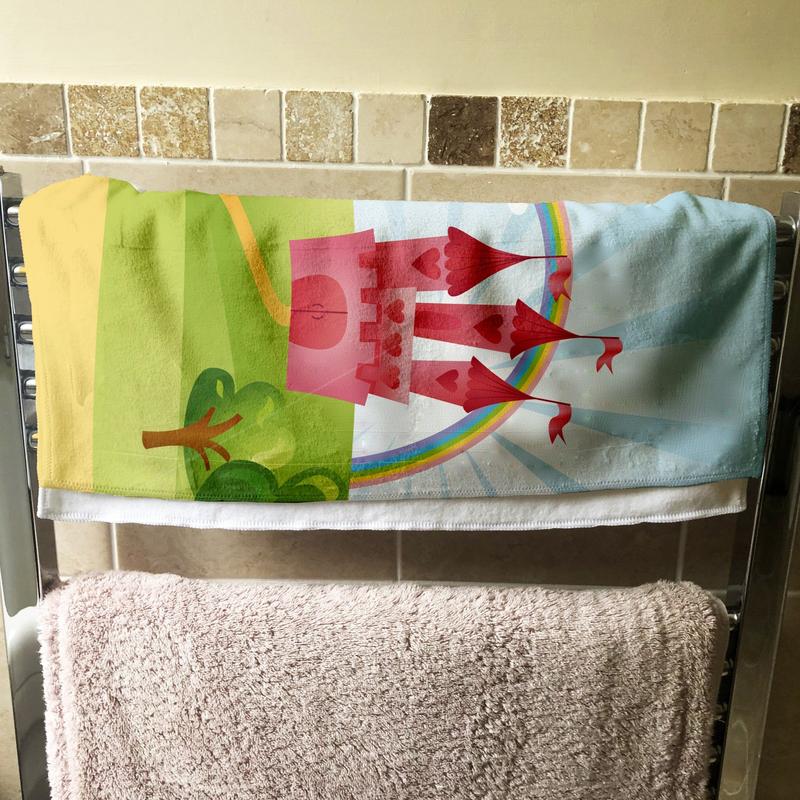 Personalised Children's Towel Princess 2