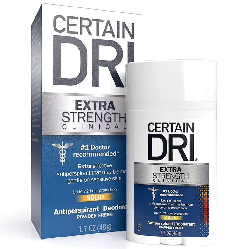 Certain Dri Antiperspirant Solid for Excessive Perspiration-1.7 oz 1