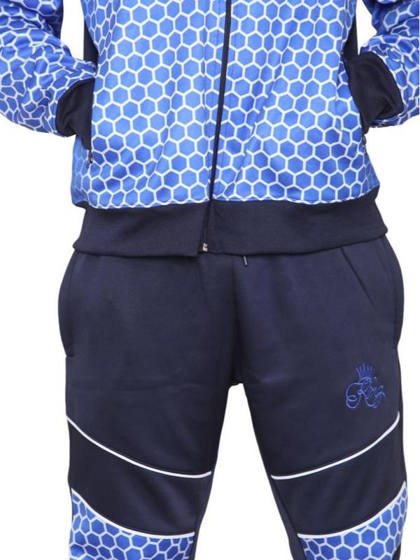 New Men's 2 Piece Logo Printed Running Jogging Hooded Tracksuit 9