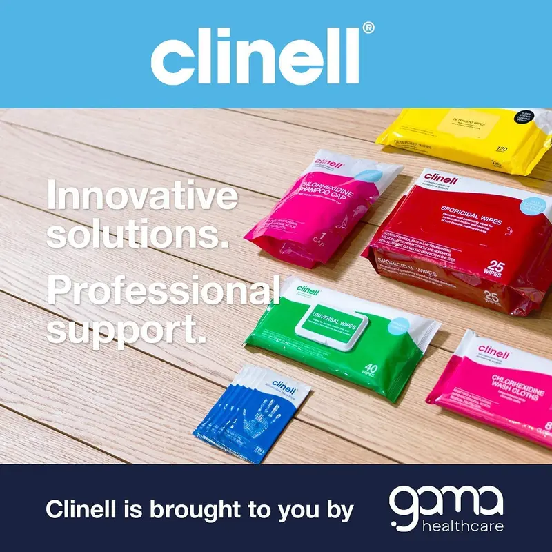 Clinell Antimicrobial Hand Wipes Ideal for Travel - 20 Packs of 8 Wipes - Dermatologically Tested, Kills 99.99% of bacteria & viruses 1