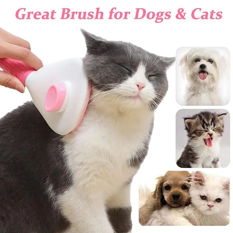 New Pet Comb Stainless Steel Needle Comb Dog And Cat Hair Removal Floating Hair Cleaning Beauty Skin Care Pet Dog Cleaning Brush 1