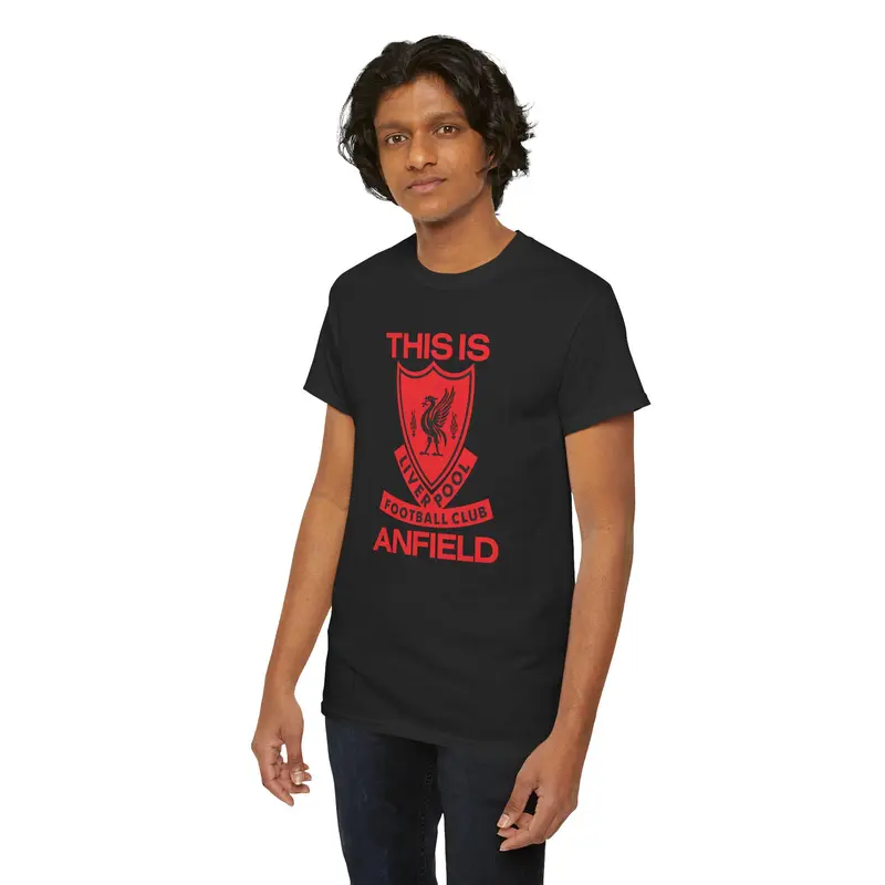 This is Anfield | Liverpool FC T-shirt | Coton Unisex | Vintage Football Fans Shirt 6