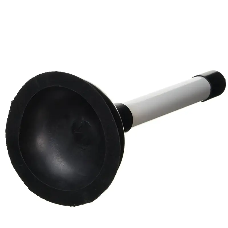 Plunger for Bathroom Sink, & Drain - 100mm (4 inch) Cup and 225mm (9 inch) Plastic Handle with Black Cup Sink Plunger, Unblocker Cleaner Pump for Home, , Toilet, Kitchen, Bathtub, Shower and Drains. Spray Removable