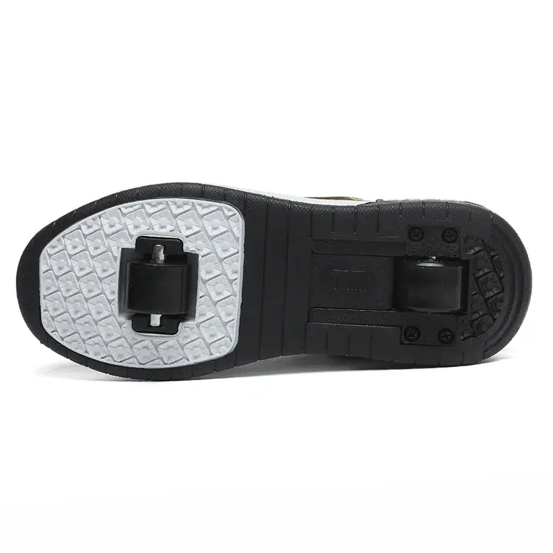Kids 2-Wheel Roller Skate Shoes – Dual-Use Running & Walking Sneakers for Boys & Girls 👟🎠💨 6