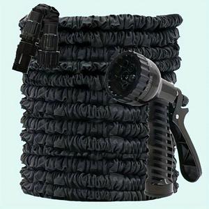 Retractable Garden Sprayer, 1 Count High Pressure Soft Garden Hose Sprayer with 7 Mode Nozzle, Garden Supplies, Suitable for Pets, Yards