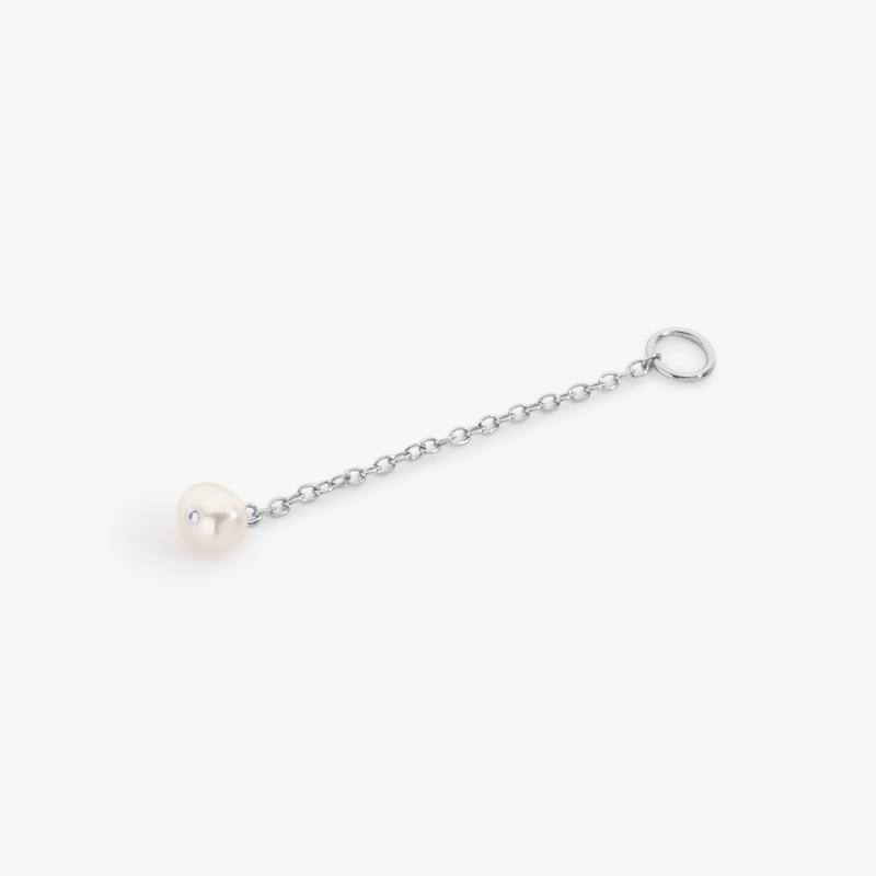 Long Pearl Drop Add-On Earring Charm (Single) 3