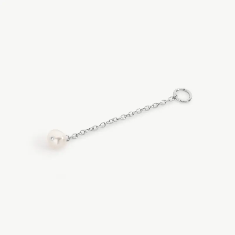 Long Pearl Drop Add-On Earring Charm (Single) 3