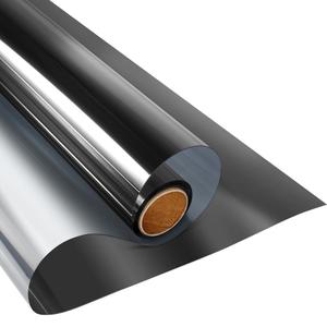 Privacy Window Film, 1 Roll One Way Privacy Film, Anti UV Reflective Window Tint for Home and Office