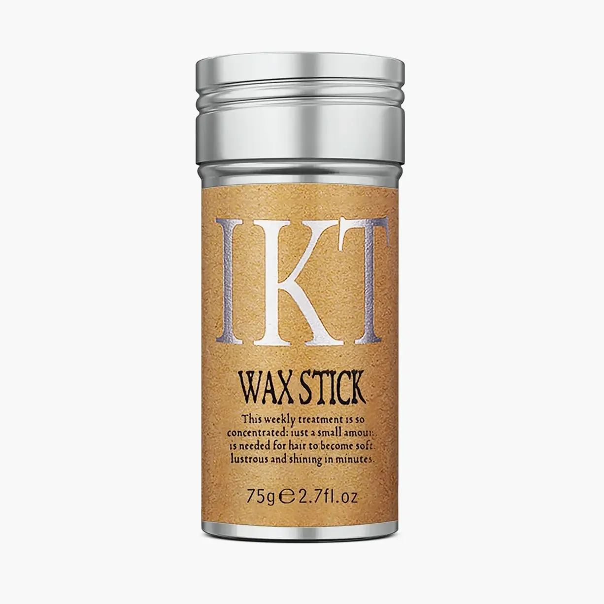 IKT Hair Wax Stick 75g – Strong Hold Edge Control for All Hair Types – Frizz-Free Styling & Shine Smooth Haircare