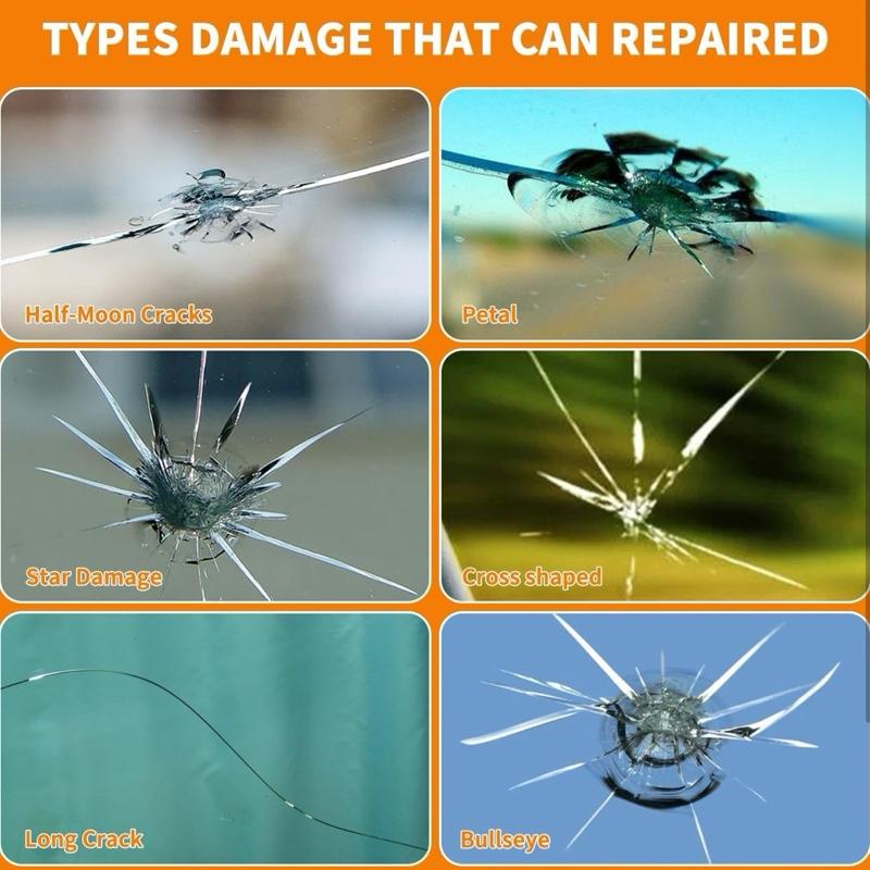 Car Windshield Crack Repair Kit – DIY Glass Fix Tool | Easy Auto Window Repair 5