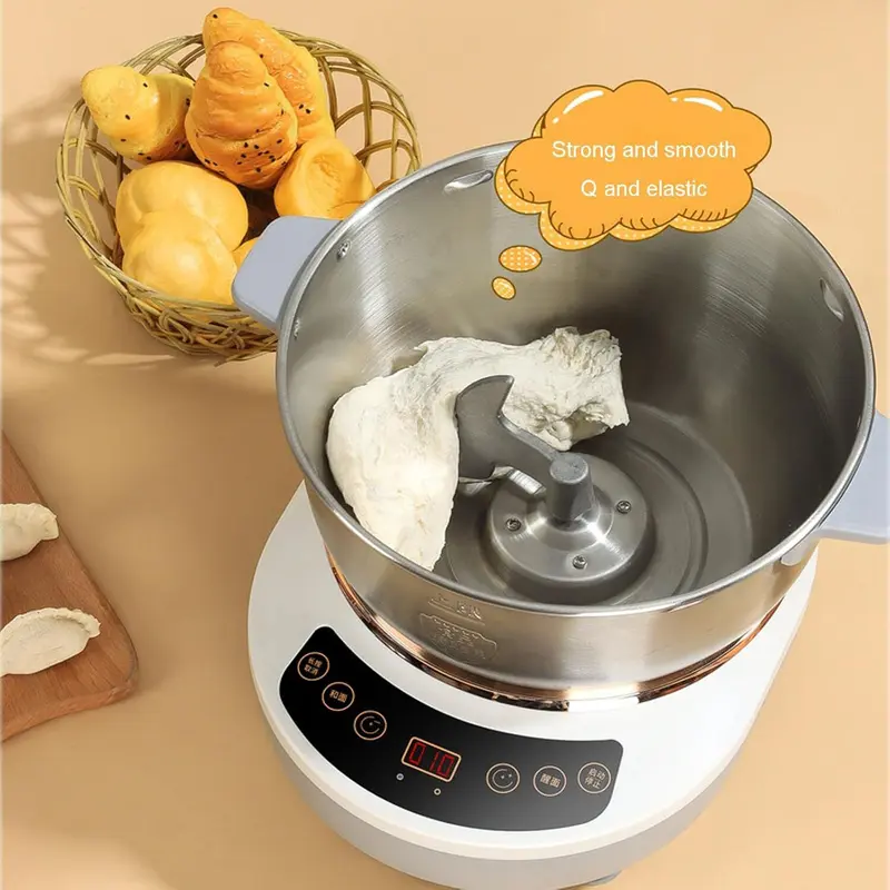 7.0L Electric Dough Mixer Home Auto Kneading Dough Maker Multifunctional Mixer  UK 2