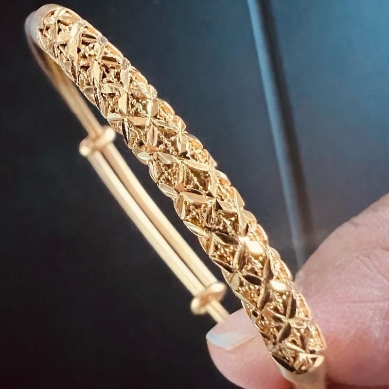 Dubai Gold Plated Bangle - Modern and Traditional Style, High Quality 1