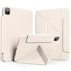 Magnetic Detachable Tablet Case, 1 Count Foldable Tablet Protective Cover, Tablet Accessories Compatible with iPad Air Pro Series, Durability